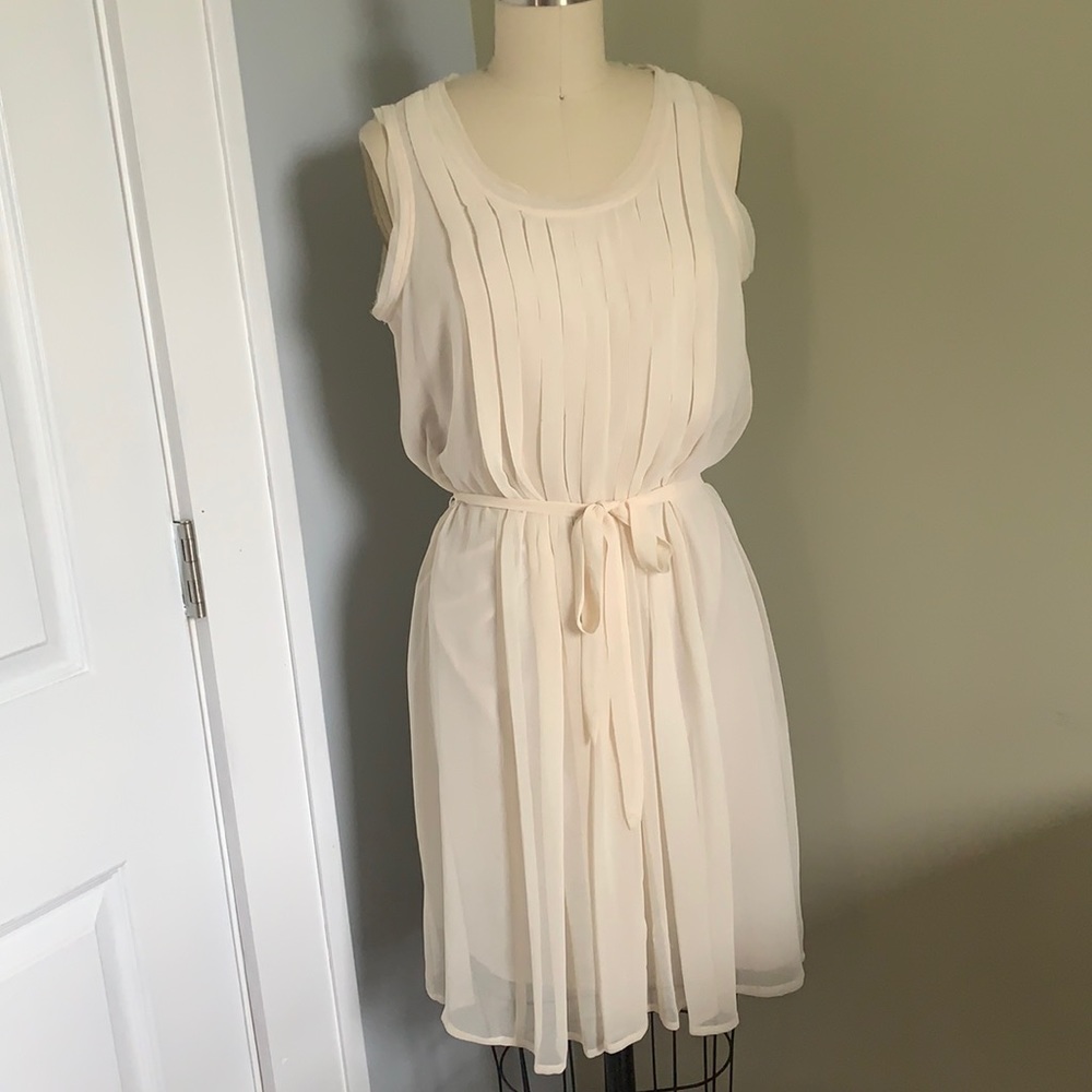 Cream Simply Vera dress